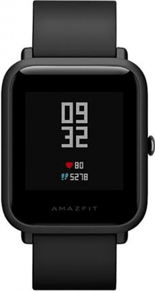 Умные часы Amazfit Bip, черные фото 1