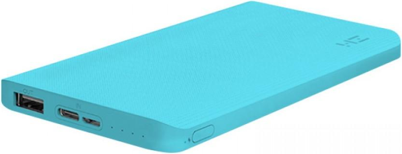 Внешний аккумулятор Xiaomi Mi Power Bank ZMI 10000 mah QB810 голубой фото 3