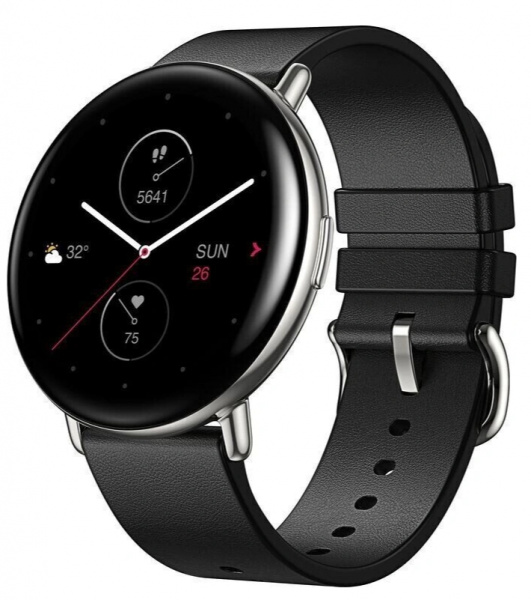 Умные часы Xiaomi Amazfit Zepp E Circle, черный/серый корпус фото 1