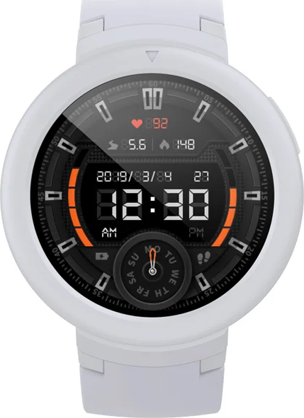 Умные часы Xiaomi Amazfit Verge Lite, белые фото 1