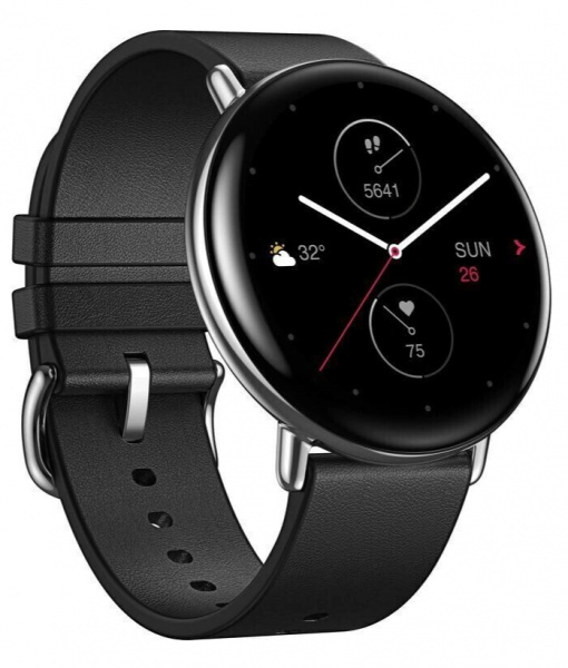 Умные часы Xiaomi Amazfit Zepp E Circle, черный/серый корпус фото 3