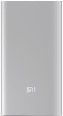 Внешний аккумулятор Xiaomi Mi Power Bank 5000 Silver фото 1