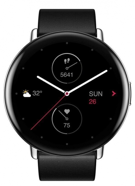 Умные часы Xiaomi Amazfit Zepp E Circle, черный/серый корпус фото 2