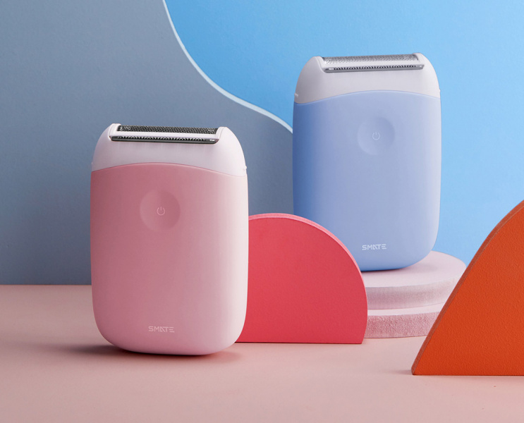 Электробритва Xiaomi Smate Silky Mini Smooth Shaver, розовый фото 3